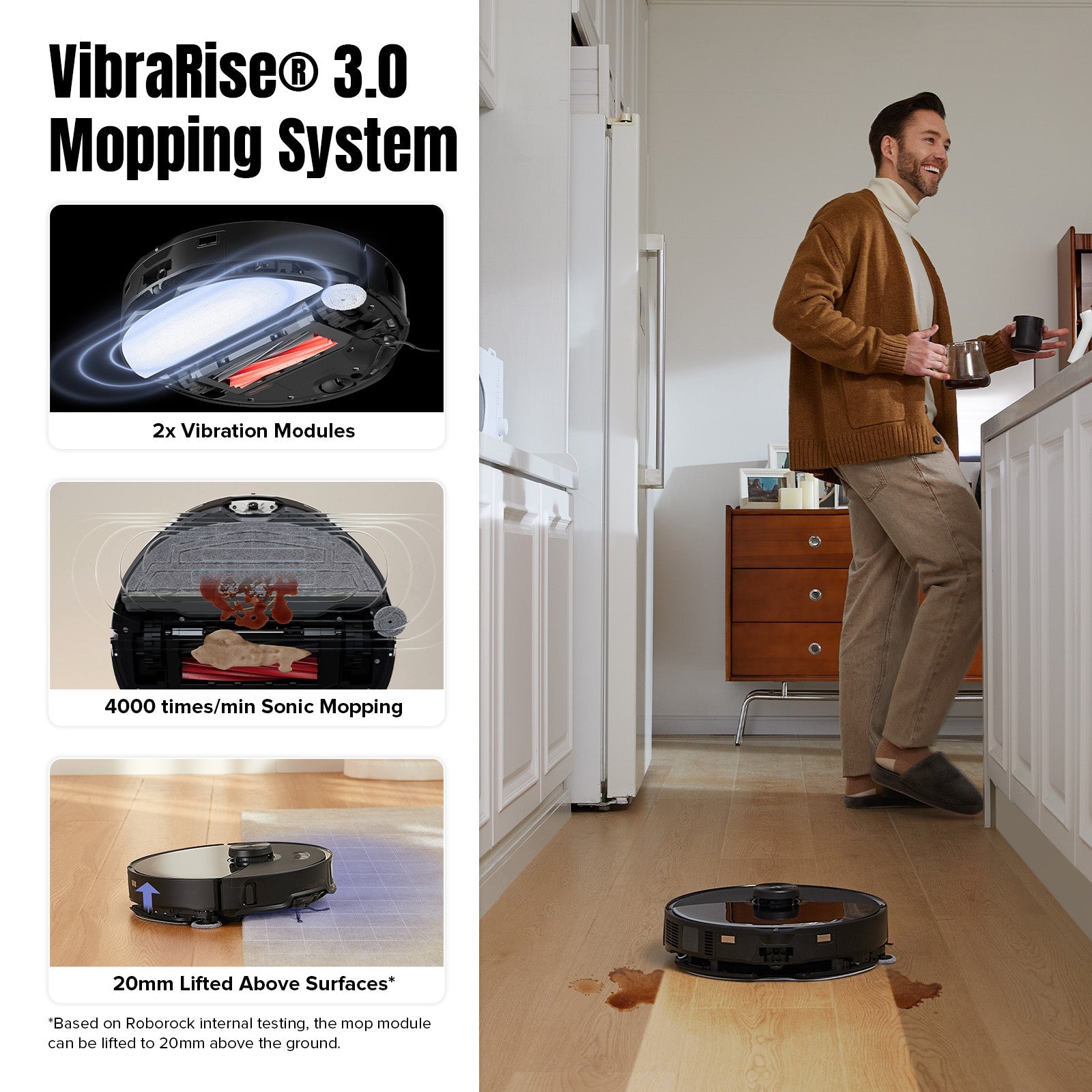 Roborock S8 MaxV Ultra with 8-in-1 RockDock® Ultra