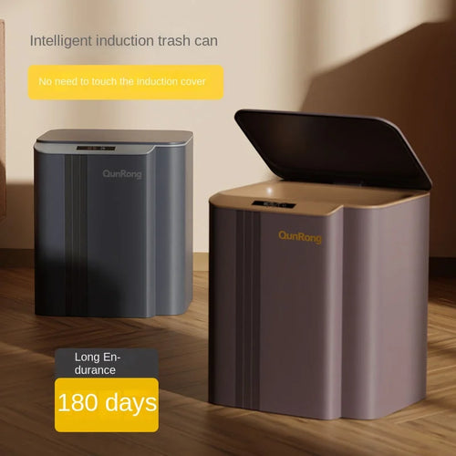 DecorBites™ 20L Smart Sensor Trash Can: Luxury Garbage Bucket for Kitchen, Bathroom, and Toilet