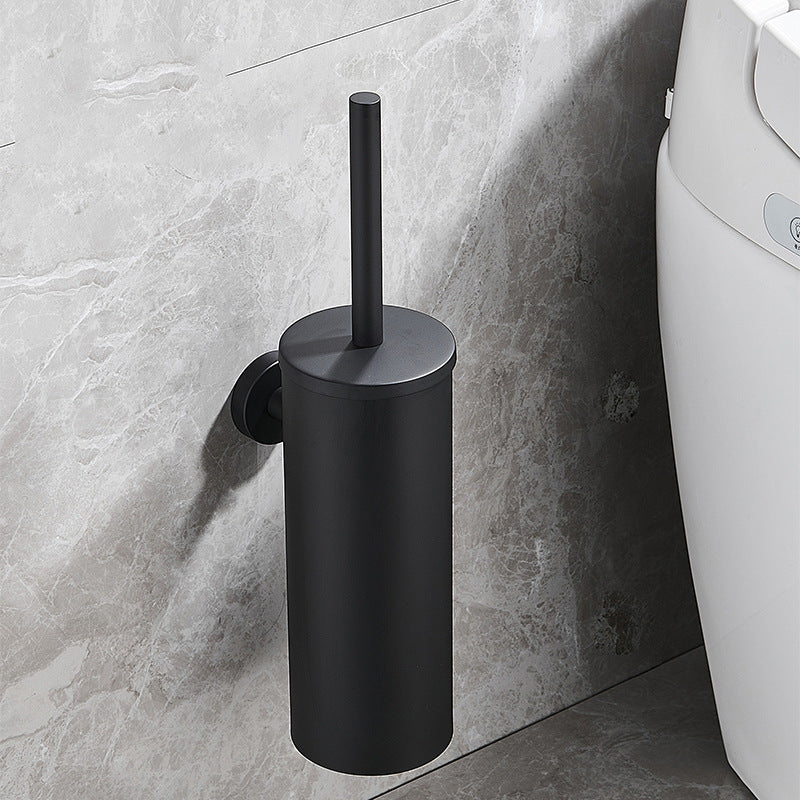 Stainless Steel Floor Toilet Brush Toilet Cleaning Brush Suit