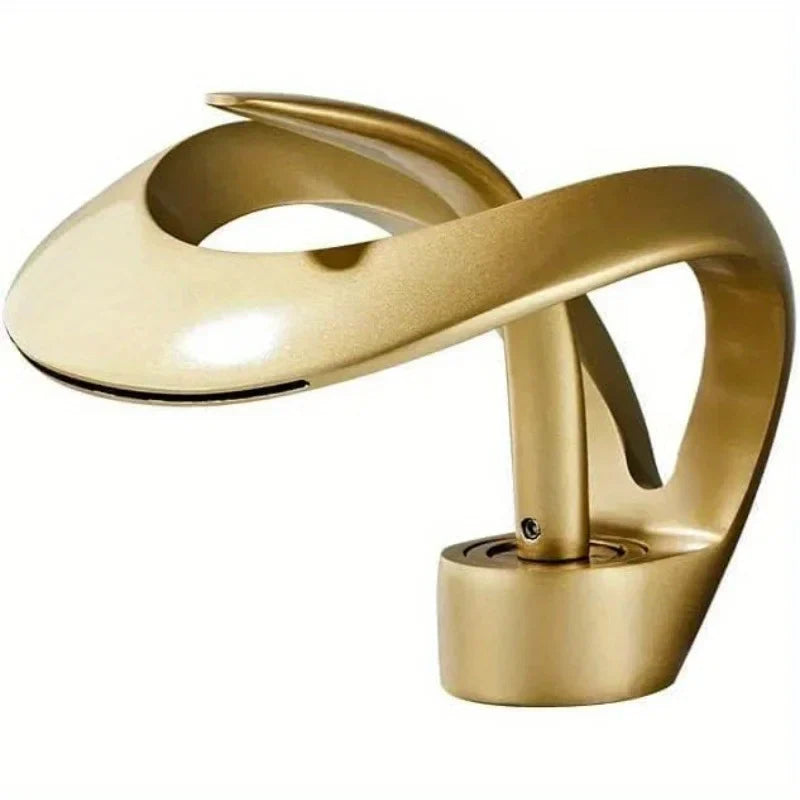 DecorBites™ Single Handle Waterfall Bathroom Sink Faucet