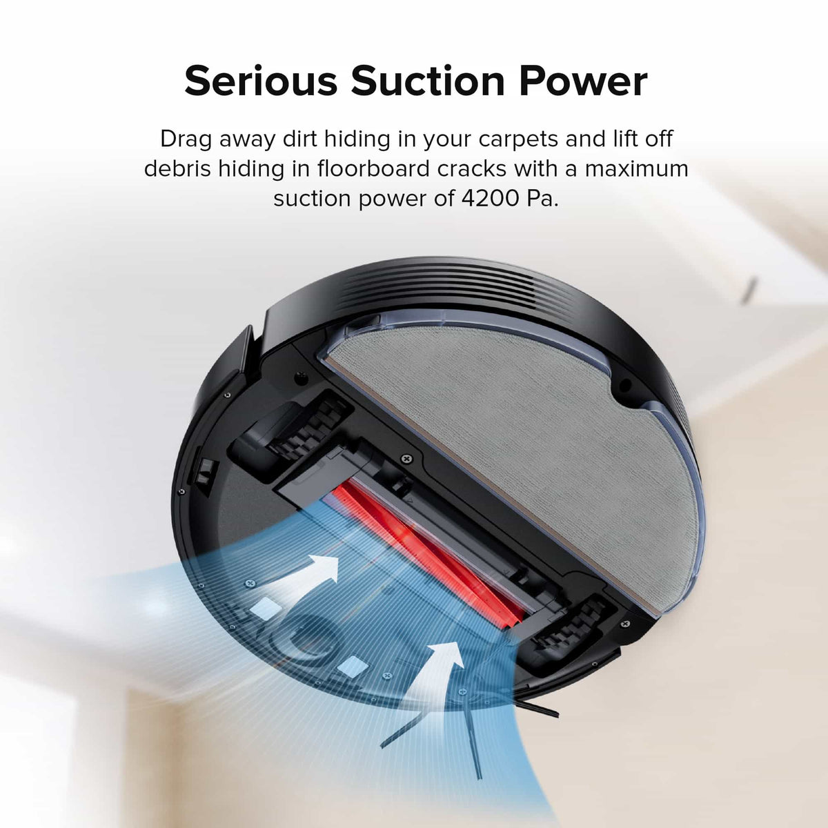 Roborock Q7 Max+ Robot Vacuum with Auto-Empty Dock Pure